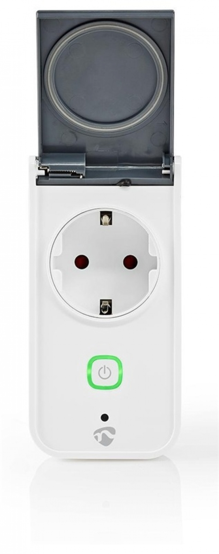 Nedis SmartLife Smart Plug | Wi-Fi | IP44 | Power meter | 3680 W | Plug with earth contact / Type F (CEE 7/7) | -30 - 40 °C | Android™ / IOS | Grey / White Nedis SmartLife Smart Plug | Wi-Fi | IP44 | Power meter | 3680 W | Plug with earth contact / Type F (CEE 7/7) | -30 - 40 °C | Android™ / IOS | Grey / White