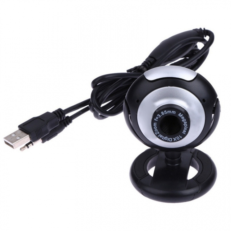 Webcam with built-in microphone, Rotatable, USB 2.0 Webcam with built-in microphone, Rotatable, USB 2.0