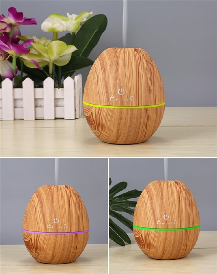 Humidifier in wooden design, Light wood Humidifier in wooden design, Light wood