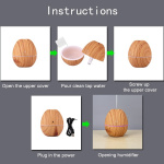 Humidifier in wooden design, Light wood Humidifier in wooden design, Light wood