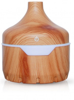 Humidifier/Aroma Diffuser in wooden design 300ml, Light wood Humidifier/Aroma Diffuser in wooden design 300ml, Light wood