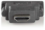 Nedis HDMI™ Adapter | HDMI™ Connector | DVI-D 24+1-Pin Female | Gold Plated | Straight | ABS | Anthracite | 1 pcs | Box