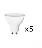 LED-lampa GU10 1W 230V 3000K 5-pack, Varmvitt