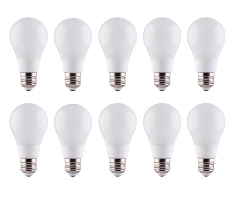 LED lamp E27 8W 230V 4500K 10-pack, White neutral LED lamp E27 8W 230V 4500K 10-pack, White neutral