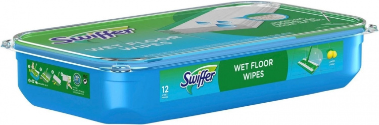 Swiffer Wet Refiller 12-pack, Citron Swiffer Wet Refiller 12-pack, Citron