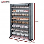 Herzberg Shoe storage for 45 shoes, Black