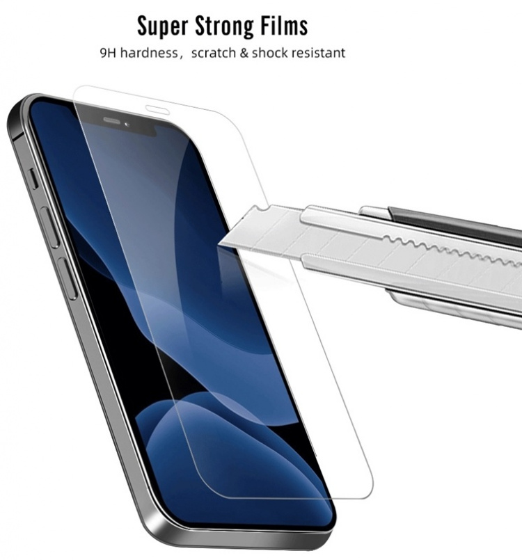 Mr. Yes Full-coverage tempered glass screen protector for iPhone 12 Pro Max Mr. Yes Full-coverage tempered glass screen protector for iPhone 12 Pro Max