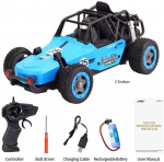 JJRC Q73 1:20 Scale - 2.4G Radio Controlled Racing Car, Blue