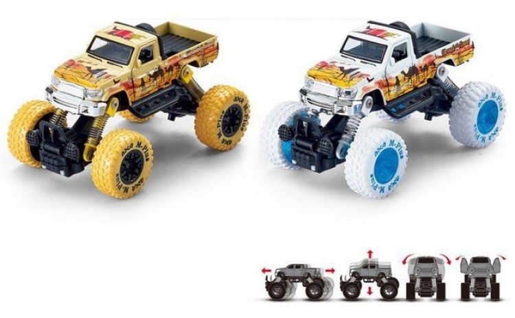 <p>Pull-back monster truck with a safari theme! Fun toy for all ages!</p><p>Dimensions: 14.3 x 9 x 8.5cm</p><p><strong>From 3 years old</strong></p><p><em>WARNING! Choking hazard.Contains small parts Not suitable for children under 3 years.</em></p><div s