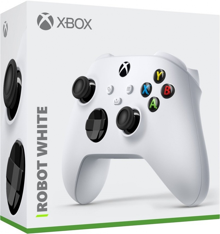 Microsoft Wireless controller for Xbox Series X/S and One, White Microsoft Wireless controller for Xbox Series X/S and One, White