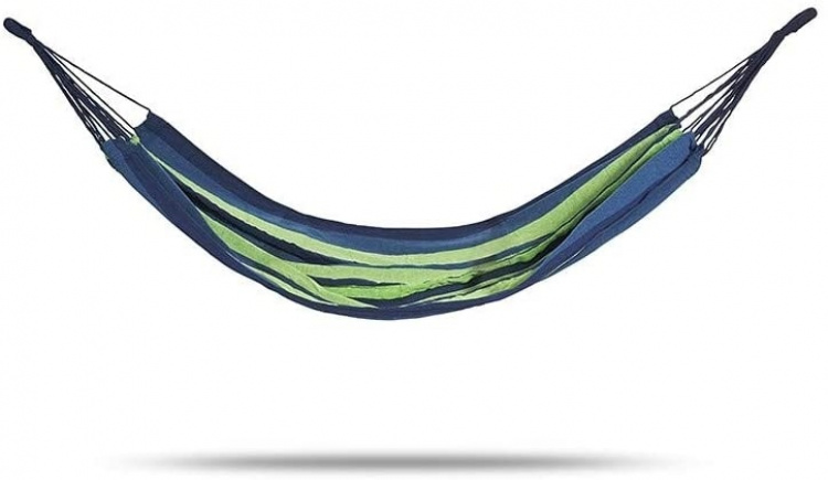 909 Outdoor Hammock 100x200cm, Blue/Green 909 Outdoor Hammock 100x200cm, Blue/Green
