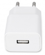 Maxlife USB fast charger + USB-C cable, white (2.1A)