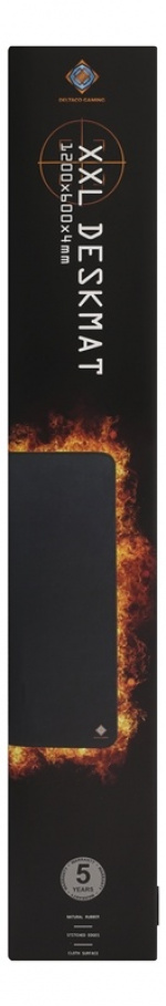 DELTACO GAMING XXL DESKMAT, 1200x600x4mm