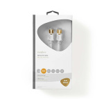 Nedis CAT6 Cable | RJ45 Male | RJ45 Male | F/UTP | 5.00 m | Round | LSZH / PVC | White | Window Box Nedis CAT6 Cable | RJ45 Male | RJ45 Male | F/UTP | 5.00 m | Round | LSZH / PVC | White | Window Box