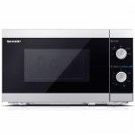 Sharp Microwave 20l Mechanical Panel 800W Silver Sharp Microwave 20l Mechanical Panel 800W Silver