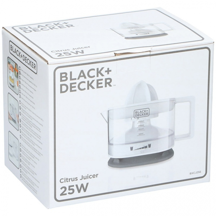 BLACK+DECKER Citrus Juicer 0,35L White