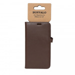 Buffalo Wallet Case Brown - iPhone 12 Mini Buffalo Wallet Case Brown - iPhone 12 Mini