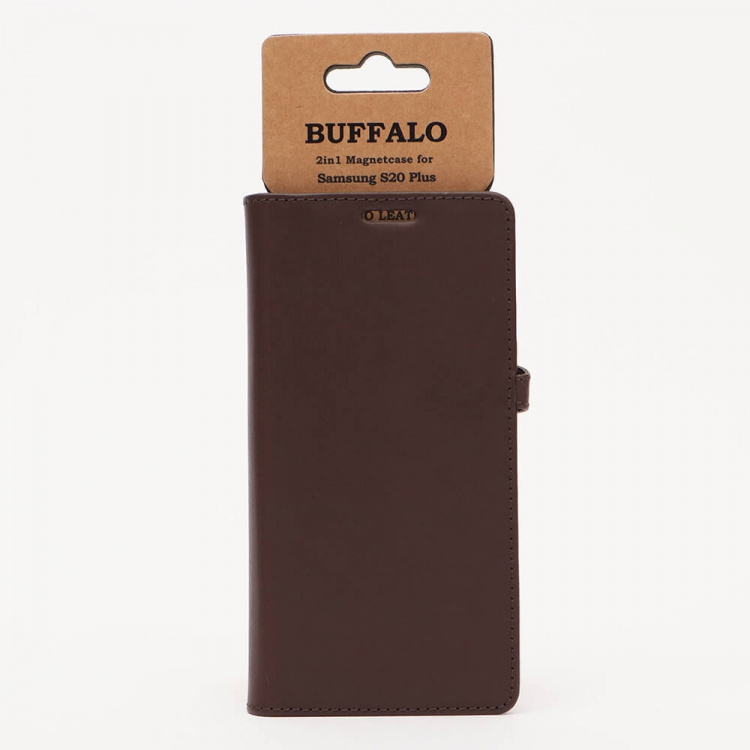 Buffalo Wallet Case Brown - Samsung S20 Plus Buffalo Wallet Case Brown - Samsung S20 Plus