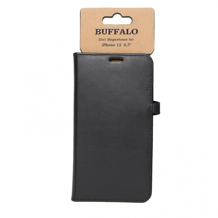 Buffalo Wallet Case Black - iPhone 12 Pro Max Buffalo Wallet Case Black - iPhone 12 Pro Max