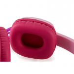 Emoji Headphone Flip\'N\'Switch Junior On-Ear Wired Pink 80dB