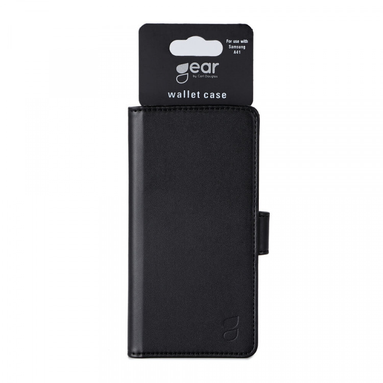 Gear Wallet Case Black - Samsung A41