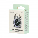 Hama Alarm Clock Nostalgi Black