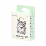 Hama Alarm Clock Nostalgi White