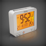 Hama Radio Controlled Alarm Clock RC550 White