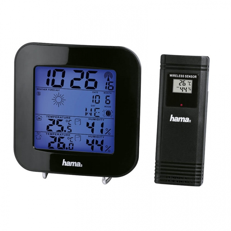 Hama Weatherstation EWS-200 Black