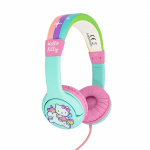 HELLO KITTY Headphone Junior On-Ear 85dB Green/Pink HELLO KITTY Headphone Junior On-Ear 85dB Green/Pink