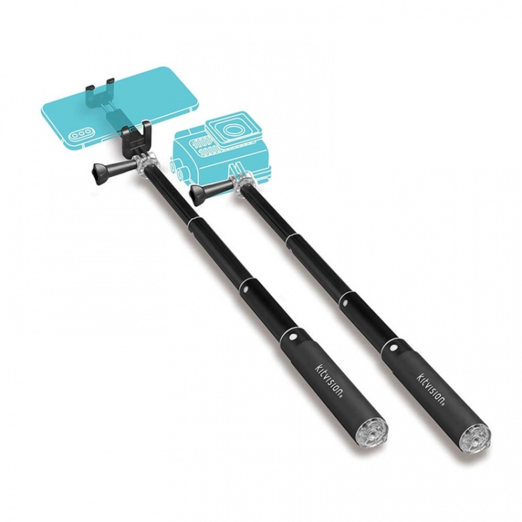 KITVISION Extension Pole Universal for Actioncameras and Mobiles KITVISION Extension Pole Universal for Actioncameras and Mobiles