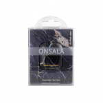 Onsala Airpods Case 1st and 2nd Gen. Black Galaxy Marble