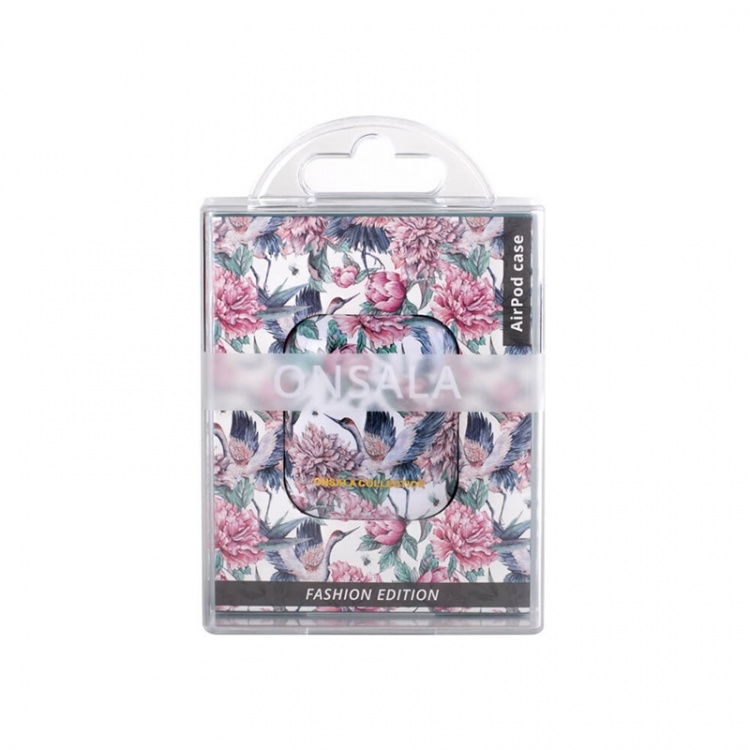 Onsala Airpods Case 1st and 2nd Gen. Pink Crane