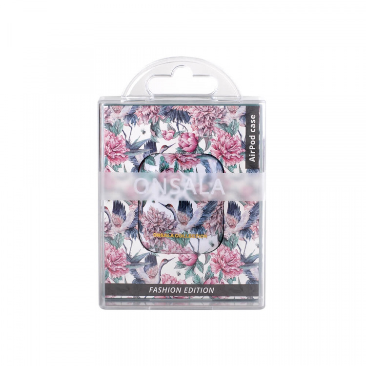 Onsala Airpods Case 1st and 2nd Gen. Pink Crane
