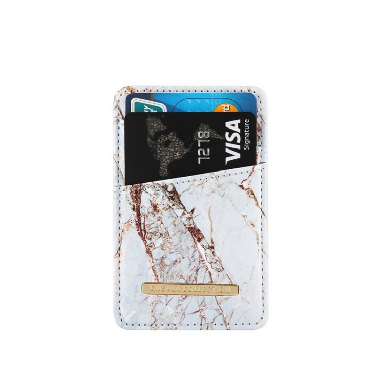 Onsala Card holder White Rhino Marble