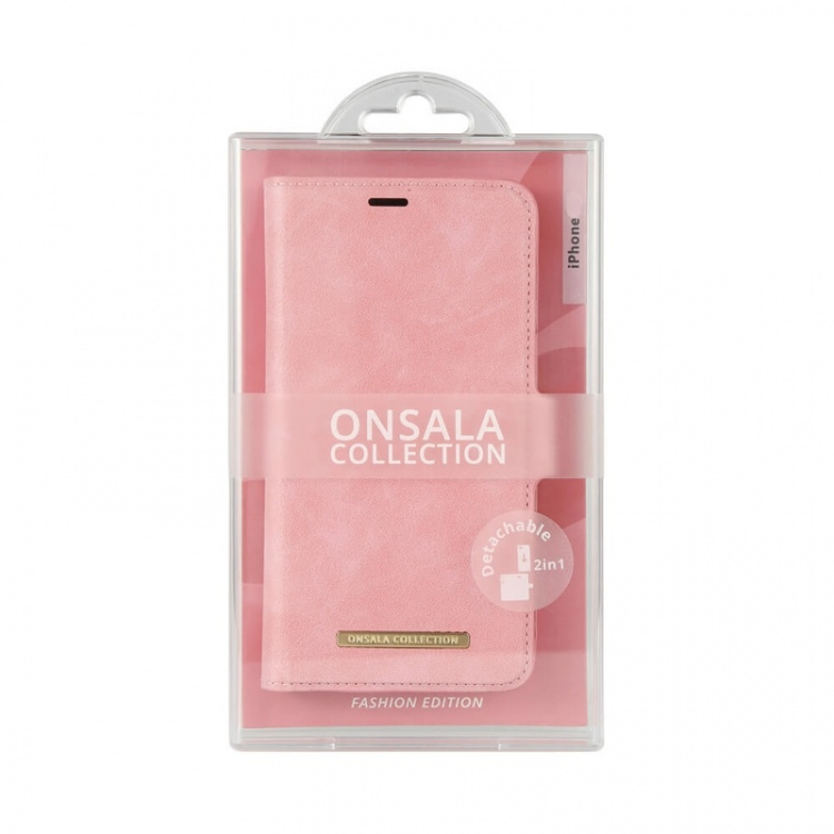 Onsala Wallet Case Dusty Pink - iPhone 12 Pro Max
