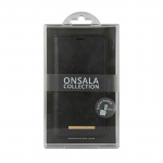 Onsala Wallet Case iPhone 12 Mini Midnight Black Onsala Wallet Case iPhone 12 Mini Midnight Black
