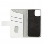 Onsala Wallet Case iPhone 12 Mini Saffiano White Onsala Wallet Case iPhone 12 Mini Saffiano White