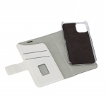 Onsala Wallet Case iPhone 12 Mini Saffiano White Onsala Wallet Case iPhone 12 Mini Saffiano White