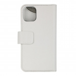 Onsala Wallet Case iPhone 12 Mini Saffiano White Onsala Wallet Case iPhone 12 Mini Saffiano White
