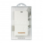 Onsala Wallet Case iPhone 12 Mini Saffiano White Onsala Wallet Case iPhone 12 Mini Saffiano White