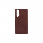 Onsala Mobilecover Brown Huawei Nova 5T Creditcard Pocket Onsala Mobilecover Brown Huawei Nova 5T Creditcard Pocket