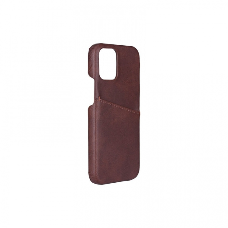 Onsala Mobile Cover Brown with Cardpocket iPhone 12 5,4 Onsala Mobile Cover Brown with Cardpocket iPhone 12 5,4