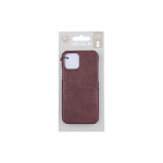 Onsala Mobile Cover Brown with Cardpocket iPhone 12 6,1