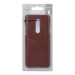 Onsala Mobilecover Brown Oneplus 8 Creditcard Pocket