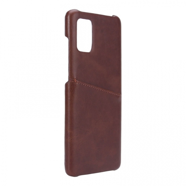 Onsala Mobilecover Brown Samsung A71 Creditcard Pocket