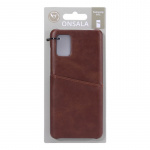 Onsala Mobilecover Brown Samsung A71 Creditcard Pocket