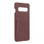 Onsala Mobilecover Brown Samsung S10 Creditcard Pocket