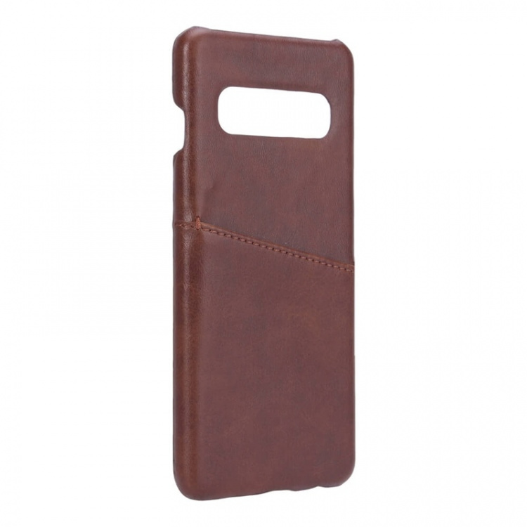 Onsala Mobilecover Brown Samsung S10 Creditcard Pocket