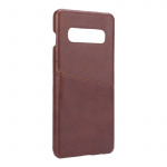 Onsala Mobilecover Brown Samsung S10 Plus Creditcard Pocket